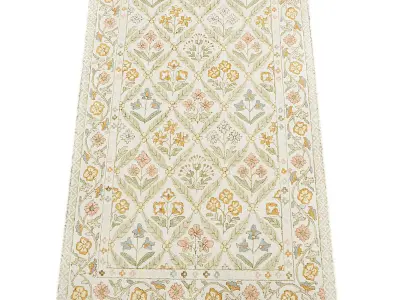 Rug591 Low-poly 3D model