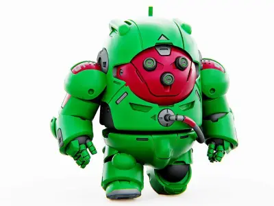 AMONG US CHARACTER-D  Rigged for Unreal Engine - Unity - MIXAMO  3D model
