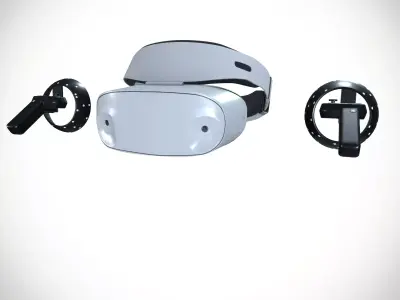 Dell Visor  Low-poly 3D model