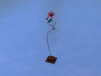 Light rose Free 3D model