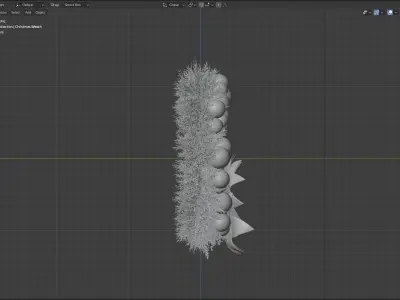Christmas Wreath 3D model