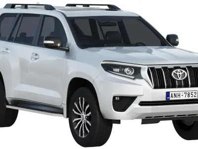 Toyota Land Cruiser 2021 3D model