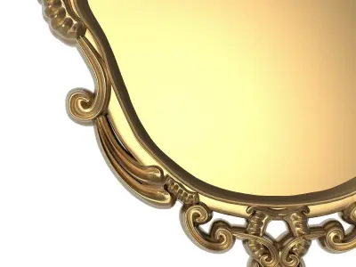 carved frame 3D model 18