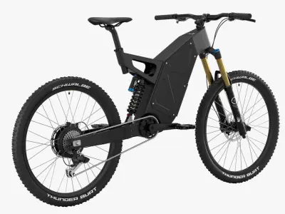 Electric bike 3 3D model