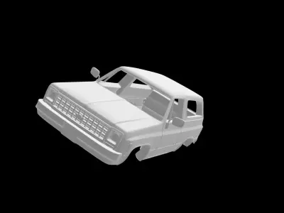 Chevrolet Blazer 1973 3D print model