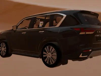 Lexus LX700h 2025 3D model