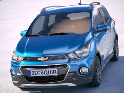 Chevrolet Spark Activ CG 2017 3D model