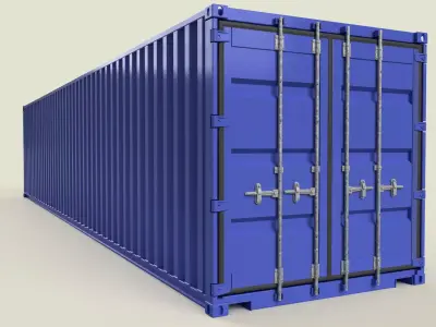 40-foot container for 3d-printing 3D print model