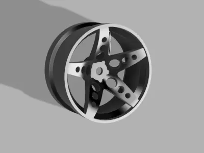 1 10 Scale HGK Rc Drift Wheel 3D print model