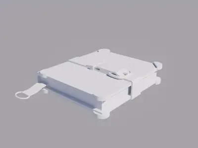 Simple Book Free low-poly 3D model
