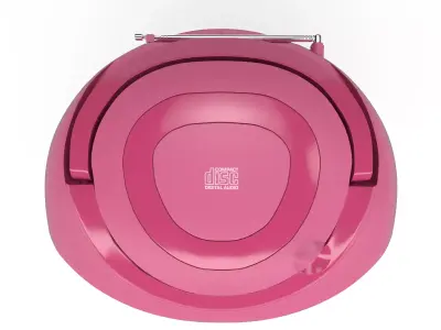 FM Radio Low-poly 3D model