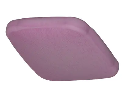 Square Cushion Pillow 3D print model