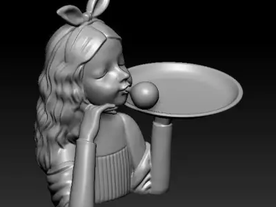  Decorative statue 3D print model