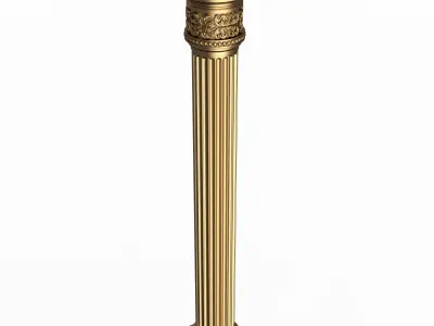 Column Capital 0803 Low-poly 3D model