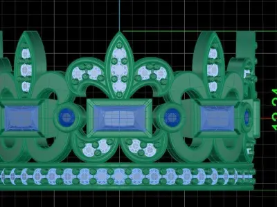Ring rk 3 3D print model