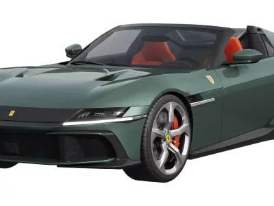 Ferrari 12Cilindri Spider 3D model