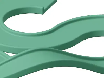 Plastic Exquisite Vehicle Track Toy 3D model