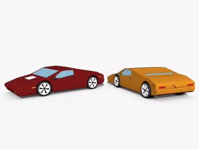 Toy Cars 3D model