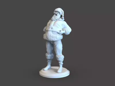Santa Claus figurine 3D print model