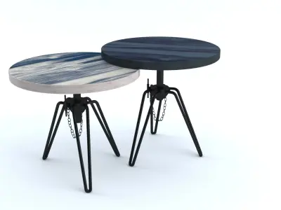 Industrial Table Free 3D model