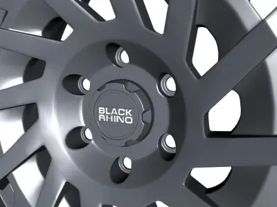 Wheel Off Road Black Rhino Shredder 3D model