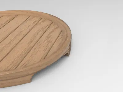 Pols Tray Low-poly 3D model