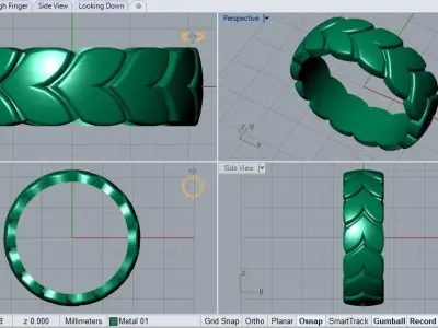 tire ring 3D print model