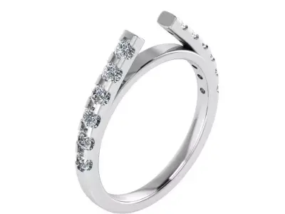 Diamond Ring 1689 Free 3D print model
