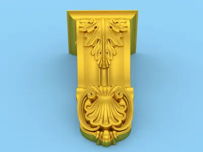 Modern Corbel 3D model