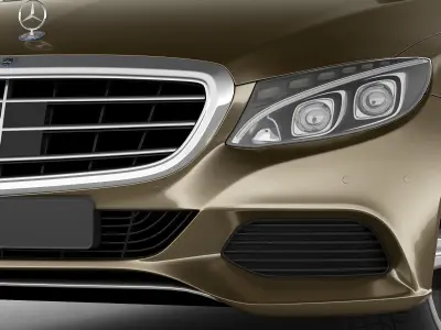 Mercedes C Class estate 2014 exclusive 3D model