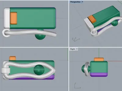 Lock 12 3D print model