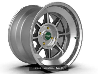 Japan Car Rims Collection 3D Model Pack