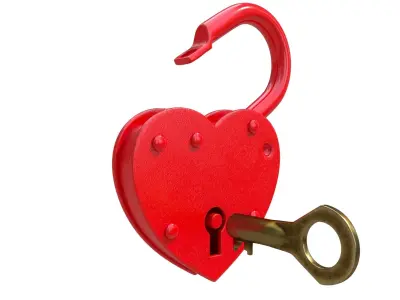 Heart Lock 2 3D model