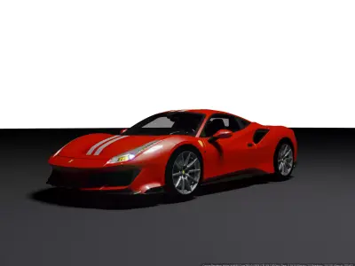 Ferrari 488 3D model