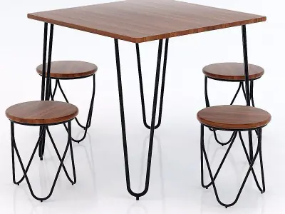 Restoration Hardware baby and child Lecole 3D model