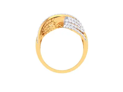 Diamond Ring 3D print model 11