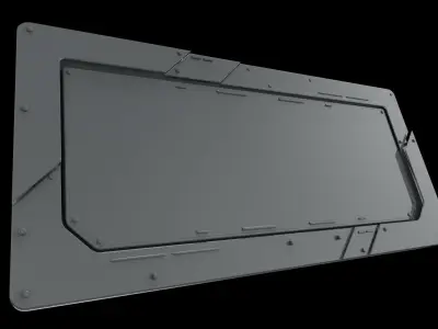 Screen Plate 3D model