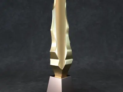 Muse sculpture 3D model