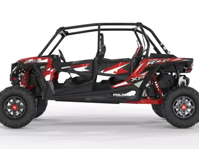 polaris rzr s4 1000  3D model