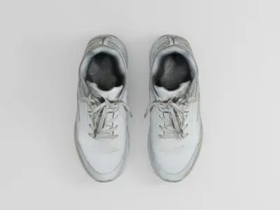 photoscanned shoe 3D model