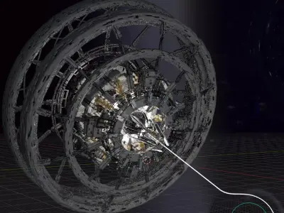 SpaceStaion Free 3D model