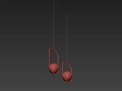 BLUX C Ball S1 Pendant Light 3D model