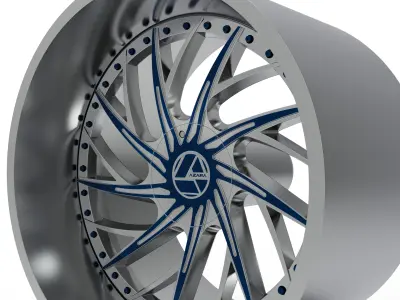 AZARA AZA-516 WHEEL 3D PRINT MODEL 3D print model