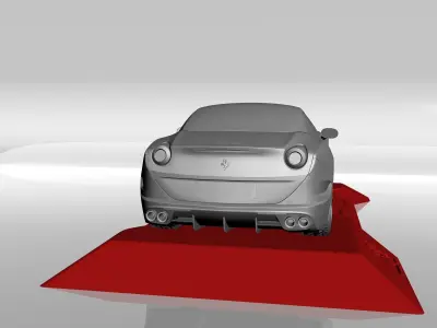 FERRARI CALIFORNIA T  3D PRINTABLE MODEL 3D print model