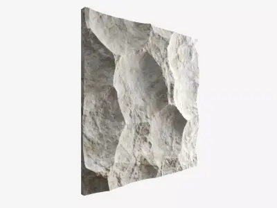 327-RockPanel sandstone wall art 3D model