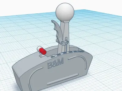 B AND M SHIFTER PACK SCALE MODEL 3D print model