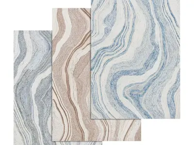 Rug Set 2126 3D model