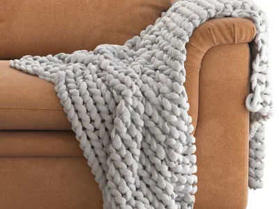 CB2 Mardones Lounge Sofa 3D model