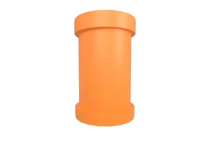 Pipe v5 005 Low-poly 3D model