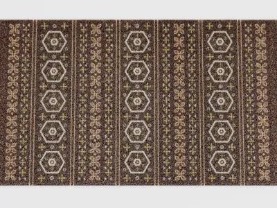 -Oriental Carpet V4- 3D model